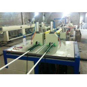 PVC UPVC Double Pipe Plastic Extrusion Line / Machinery With Twin Screw