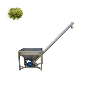 Powder 2m3/h Inclined Screw Food Grade Conveyor With Hopper