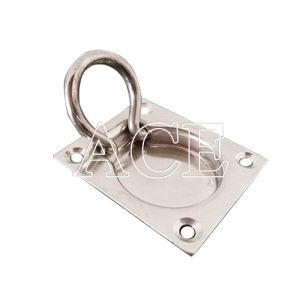 2000KN M.B.L Compression Stainless Steel Floor Mount Rope Car and Truck