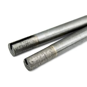 Sintered Beads Engraving Bit for CNC Stone Milling Bottom Slotted in Technical