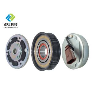 Cheap 6PK 112MM 12V Auto AC Compressor Pulley Clutch Kit For AUDI A5 Exceptional Durability for sale