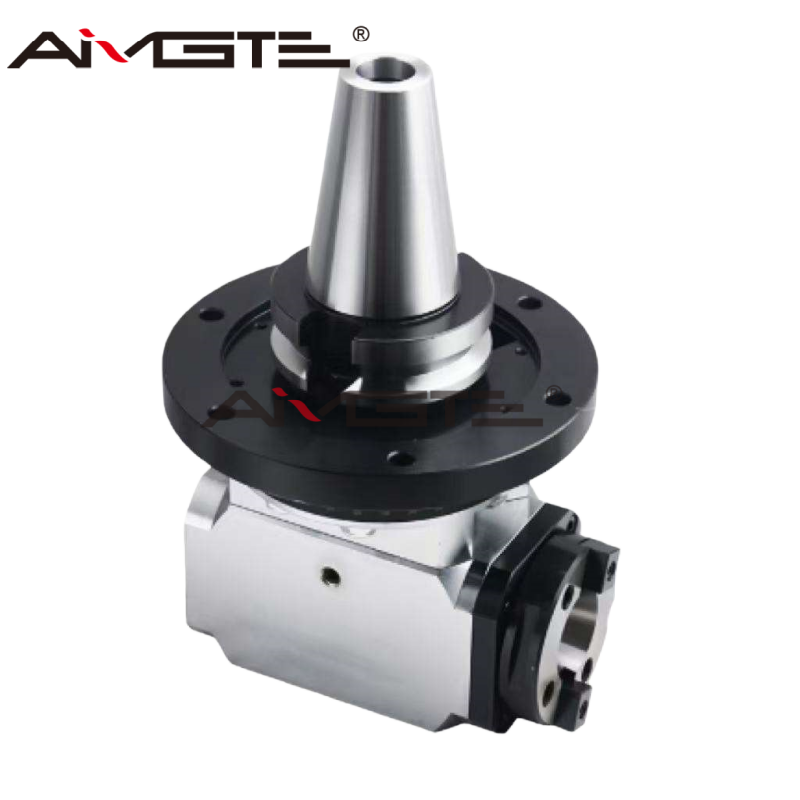 BT50 Convert to BT40 Right Angle Head, Cast Iron Housing, 100Nm Torque 3000 RPM