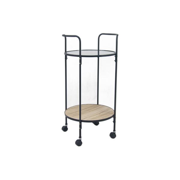 Quality Knock Down 66cm Height 33cm Width Rolling Kitchen Cart wholesale