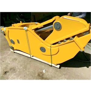 Excavator Hydraulic Concrete Pulverizer To Demolish Concrete Floors