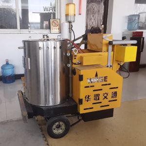 Battery Driving Thermoplastic Convex Noice Line Road Marking Machine