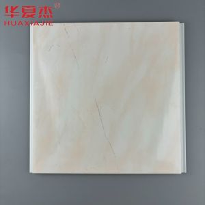 High Gloss PVC Wall Panel and Marble Sheet with 300mm Width 10mm Thickness and
