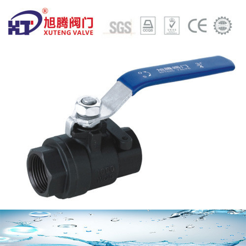 Quality 2-PC Screwed End Ball Valve CE APPROVED with GB/T12237 Standard and Customized Request wholesale