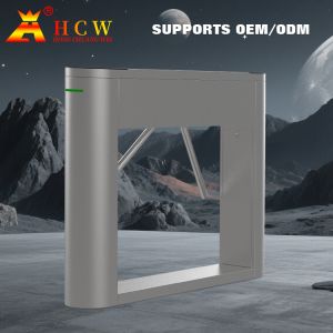 HCW Durable Barrier Turnstile Gate with 550mm Passage Width 100W Rated Power and