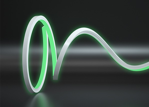 Safety Lighting LED Neon Light DC12V/24V 10x10mm Waterproof Silicon Material Led