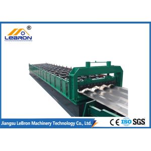 Cheap Long time service 2018 new type PLC Control Full Automatic Car panel roll forming machine green color made in china for sale