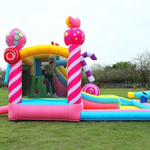 Inflatable Castle 4x4m for Kids with 950W Blower