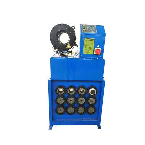 Quality 300t Hose Press Crimper 6-38mm Hydraulic Hose Maker Machine With Workbench And Quick Change Tools wholesale