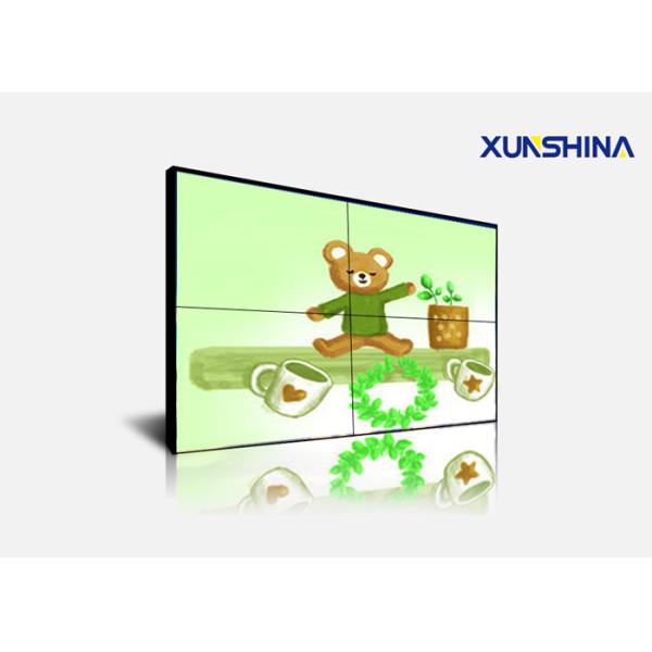 Quality Wall Mounted Indoor Multi Screen Lcd Big Screen , Led Backlight Seamless Video Wall wholesale