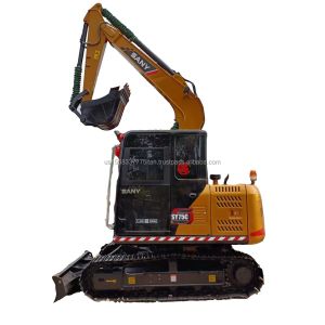 Cheap Sany SY 75C Excavator 2016 Year 0-2000 Working Hours Suitable for Customer Requirements for sale