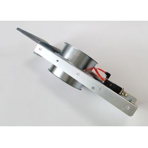 Pneumatic Sliding Airflow Damper Dust Collection Blast Gate 100mm SS304