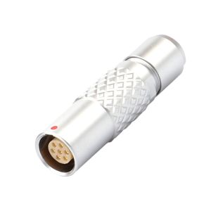 China 7Pin Z4 B Series Circular Waterproof Connector Floating Socket Safe push-pull self-locking system on sale