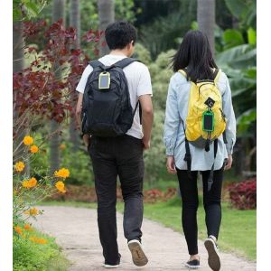 2016 Solor Charger 5000mah Portable Waterproof Solar Power Bank Backup Dual USB