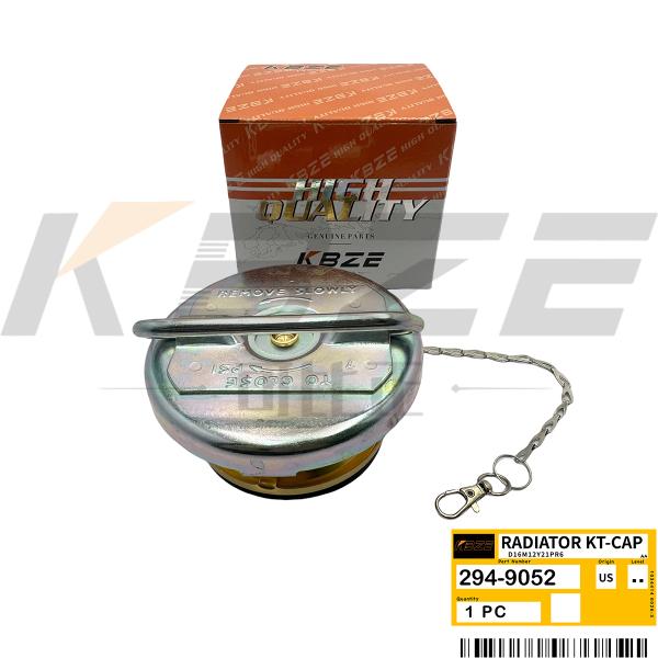 KBZE 294-9052 2949052 KIT-COOLING SYSTEM RADIATOR CAP FOR ENGINE 3406 3408 3412