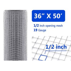 1 1 2 X 1 1 2 Hot Dipped Galvanized Welded Wire Mesh Strong Durable Anticorrosio