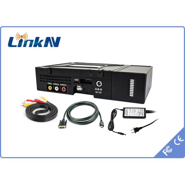 2km FHD Video Transmitter COFDM Modulation H.264 Encoding High Security AES256