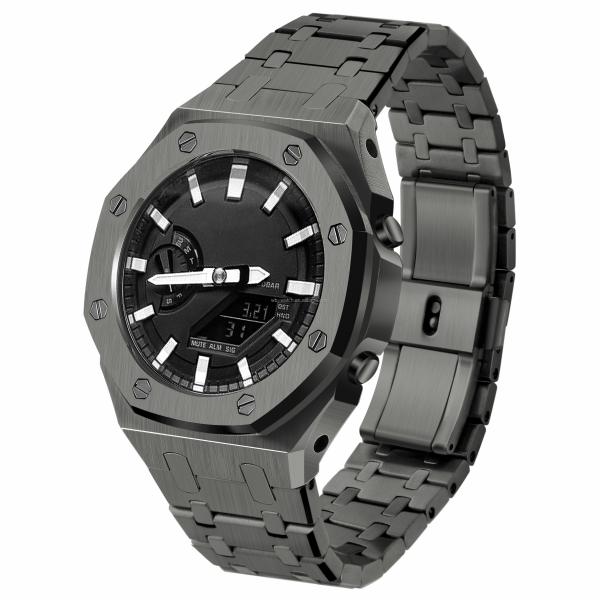 Upgrade Your Style With This Stainless Steel Watch Case And Band For G Shock