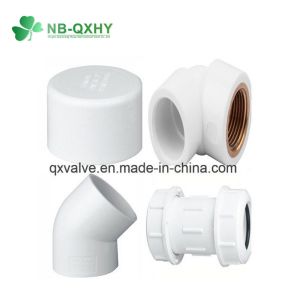 Customized Request PVC DWV Fittings for 1 1/2" to 6" Pipes ASTM D2665 45 Degree