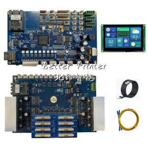 China Printer Inkjet Board TX800 UV Flat Cylinder Wine Bottle Pattern Printer White Ink Pyrography Printer Control System on sale