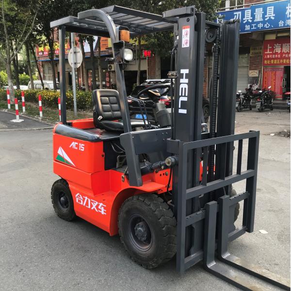 Heli 1.5 Ton Used Electric Forklift For Logistics Production