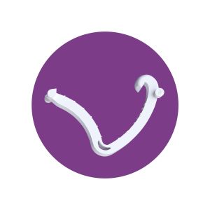 Convenient QueuesClip TM Multiple Polymer Surgical Ligating Clips NLC-CM