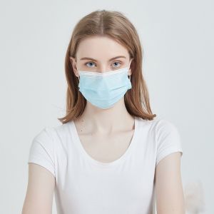 Non Woven 3 Ply Disposable Mask Personal Safety Earloop Procedure Masks