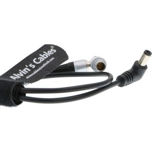 Angle DC to 2 Pin Lemo Cable For Teradek Bolt Transmitter Tilta Battery Plate