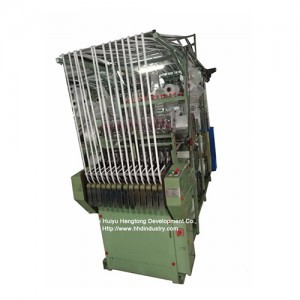 Semi-automatic Nylon Zipper Tape Weaving Machine with Touch Screen Control and