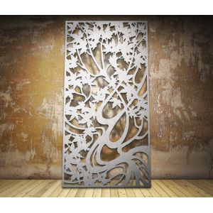 China Elegant Colorful Furnishing Laser Cut Metal Screens For Exterior And Interior Spaces on sale