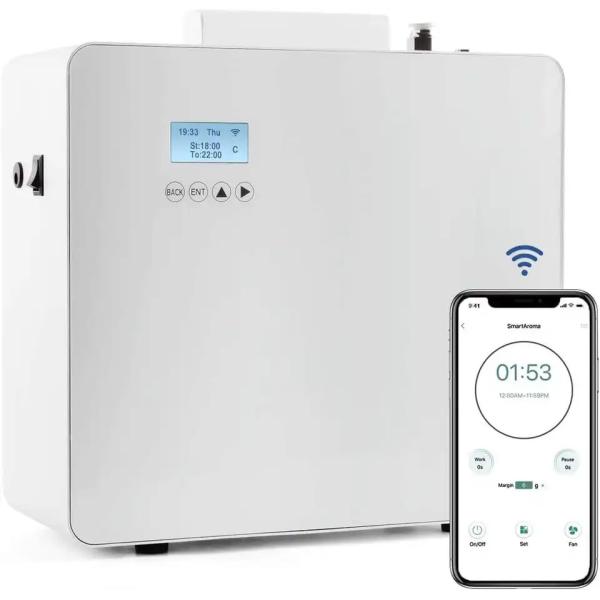 WIFI Intelligent Control Essential Oils Diffuser 800ML Large Capacity Commercial