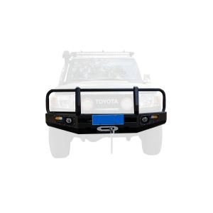 High- Steel Front Bumper Bull Bar for Fj Cruiser Toyota Lc79 Landace Retrofit