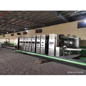 Full Automatic Corrugated Cardboard Printing Slotting Die Cutting Machine Easy