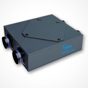 China Ultra Thin PM2.5 PM1.5 PM3.5 HRV Fresh Air Heating Recovery Ventilator on sale