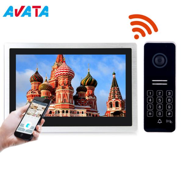 Quality IP WiFi Video Door Phone Intercom System with Mobile APP Work with iPhone Android wholesale