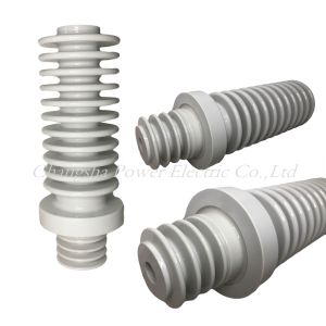 500mm Height White Glazed Gas Insulated Transformer Bushing