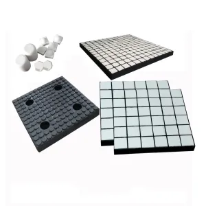 China Gray Ceramic Panel Impact Resistance For Industrial Applications on sale