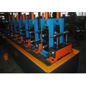 Galvanized ERW Pipe Mill Machine 21-63mm Diameter High Precision