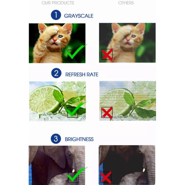 P3.91 Stage LED Screens High Brush Outdoor 500x500mm Die - Casting Aluminum