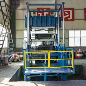 75KW Solid Tyre Hydraulic Vulcanizing Press for Hot Pressing to Meet Customer