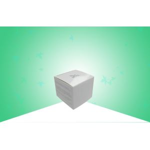 Customized Paper Packaging Boxes 350GSM With Hot Silver Printing Embossing