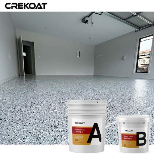 Quality Low Maintenance Garage Floor Flake Epoxy Anti Abrasion Non - Toxic wholesale