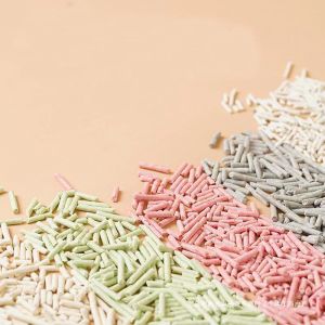 Free Sample Fast Delivery Milk Lavender Lemon Baby Powder Scent Tofu Cat Litter