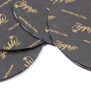 Uncoated Black OEM ODM 3ply Paper Cushion Pad Candy Box Packaging