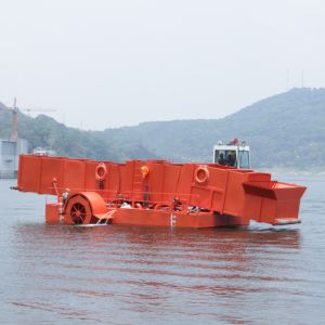 45cbm Aquatic Weed Harvester Boat For Transport Weed And Garbage