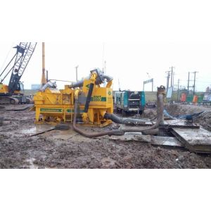 Reliable Mud Desander with Vibration motor power 1.1*2 for optimized solid