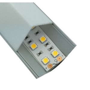 China 1/2/3 meter LED aluminum extrusion profile U type Corner aluminum led profile made from shenzhen Led extrusion profiles on sale